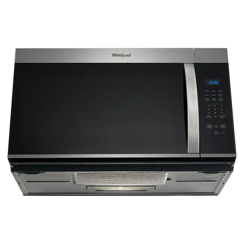 Whirlpool WMMS3130RS 30 W 1.7 Cu. Ft Over The Range Microwave With 1000-Watts Cooking Power