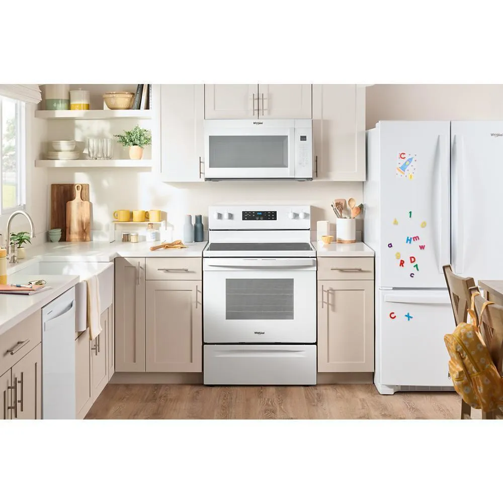 Whirlpool WMMS3330RW 30 W 1.9 Cu. Ft Over The Range Microwave With Sensor Cooking