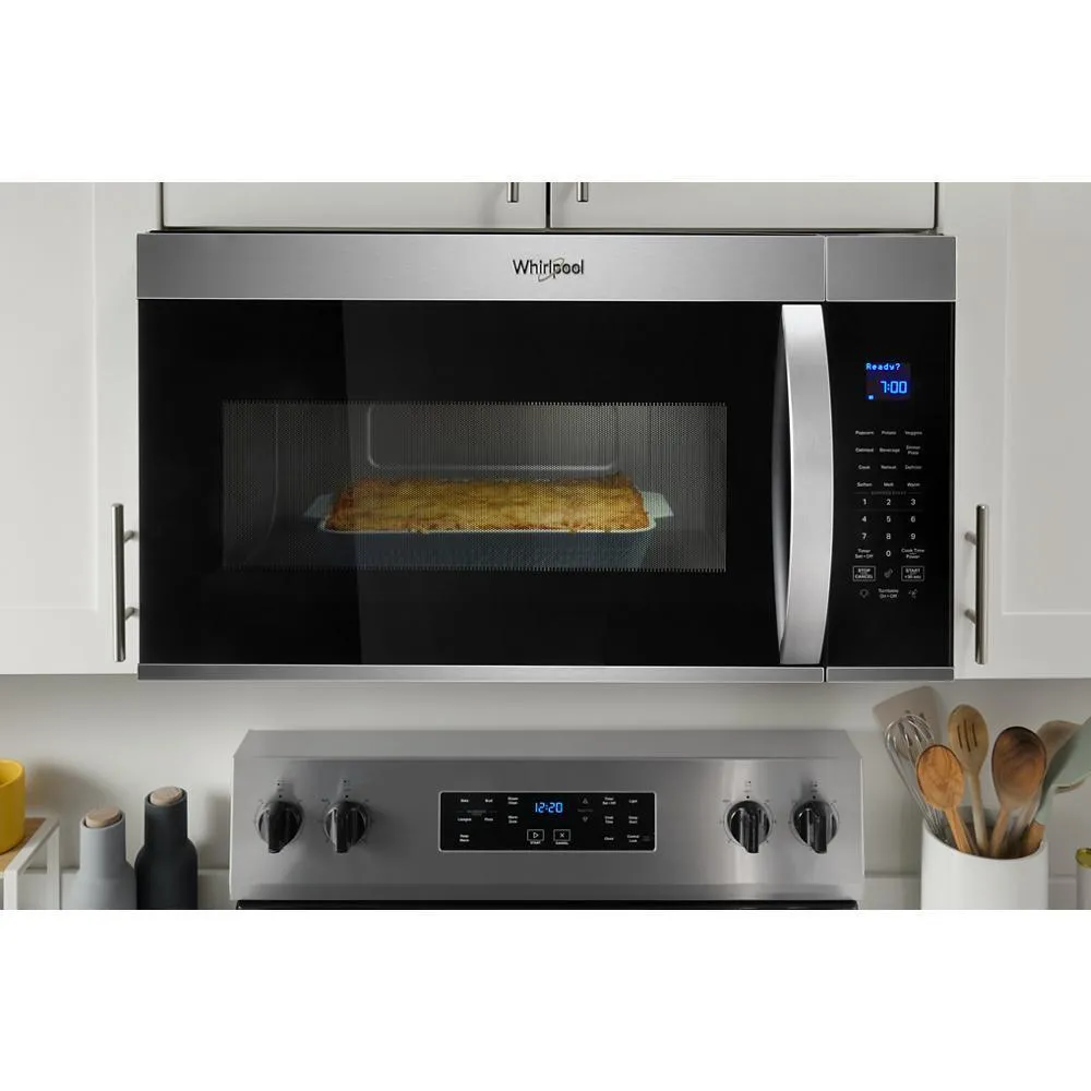 Whirlpool WMMS3330RZ 30 W 1.9 Cu. Ft Over The Range Microwave With Sensor Cooking