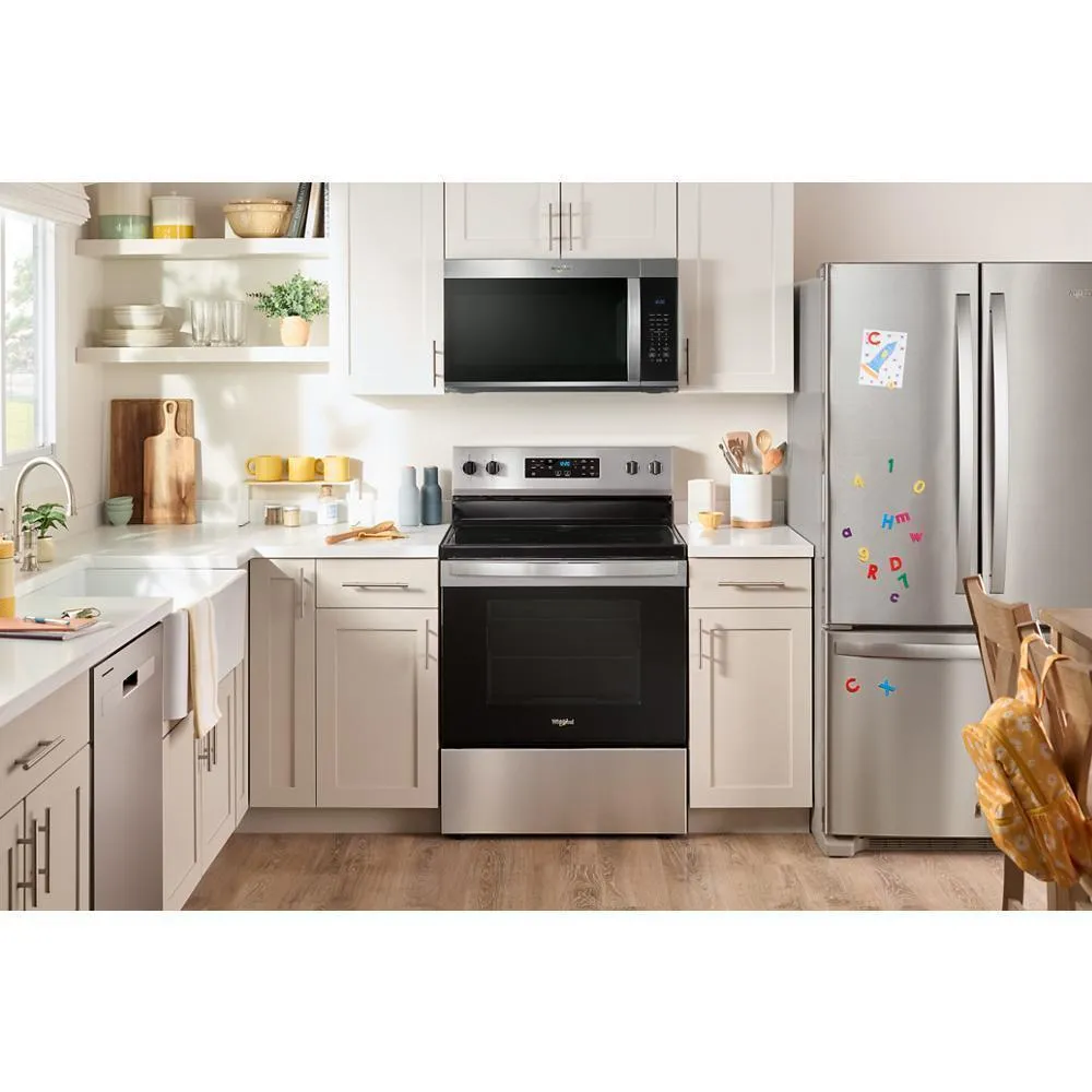 Whirlpool WMMS3330RZ 30 W 1.9 Cu. Ft Over The Range Microwave With Sensor Cooking