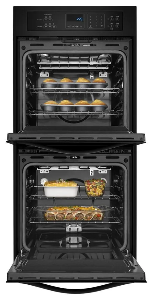 Whirlpool WOD51ES4EB 6.2 Cu. Ft. Double Wall Oven With High-Heat Self-Cleaning System