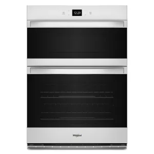 Whirlpool WOEC5027LW 5.7 Total Cu. Ft. Combo Wall Oven With Air Fry When Connected