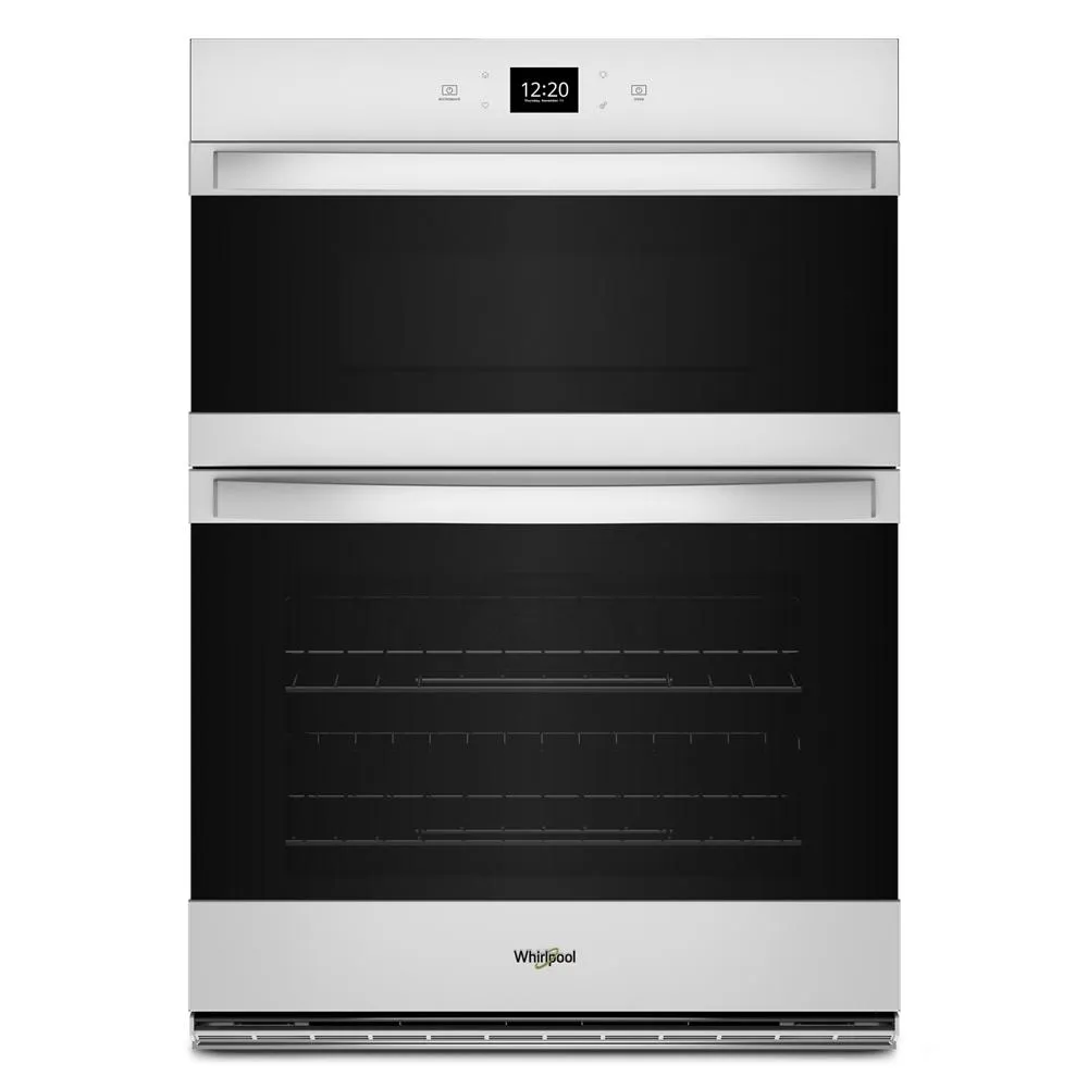 Whirlpool WOEC5027LW 5.7 Total Cu. Ft. Combo Wall Oven With Air Fry When Connected