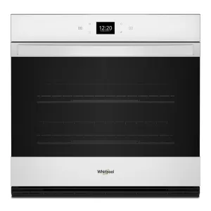 Whirlpool WOES5027LW 4.3 Cu. Ft. Single Wall Oven With Air Fry When Connected