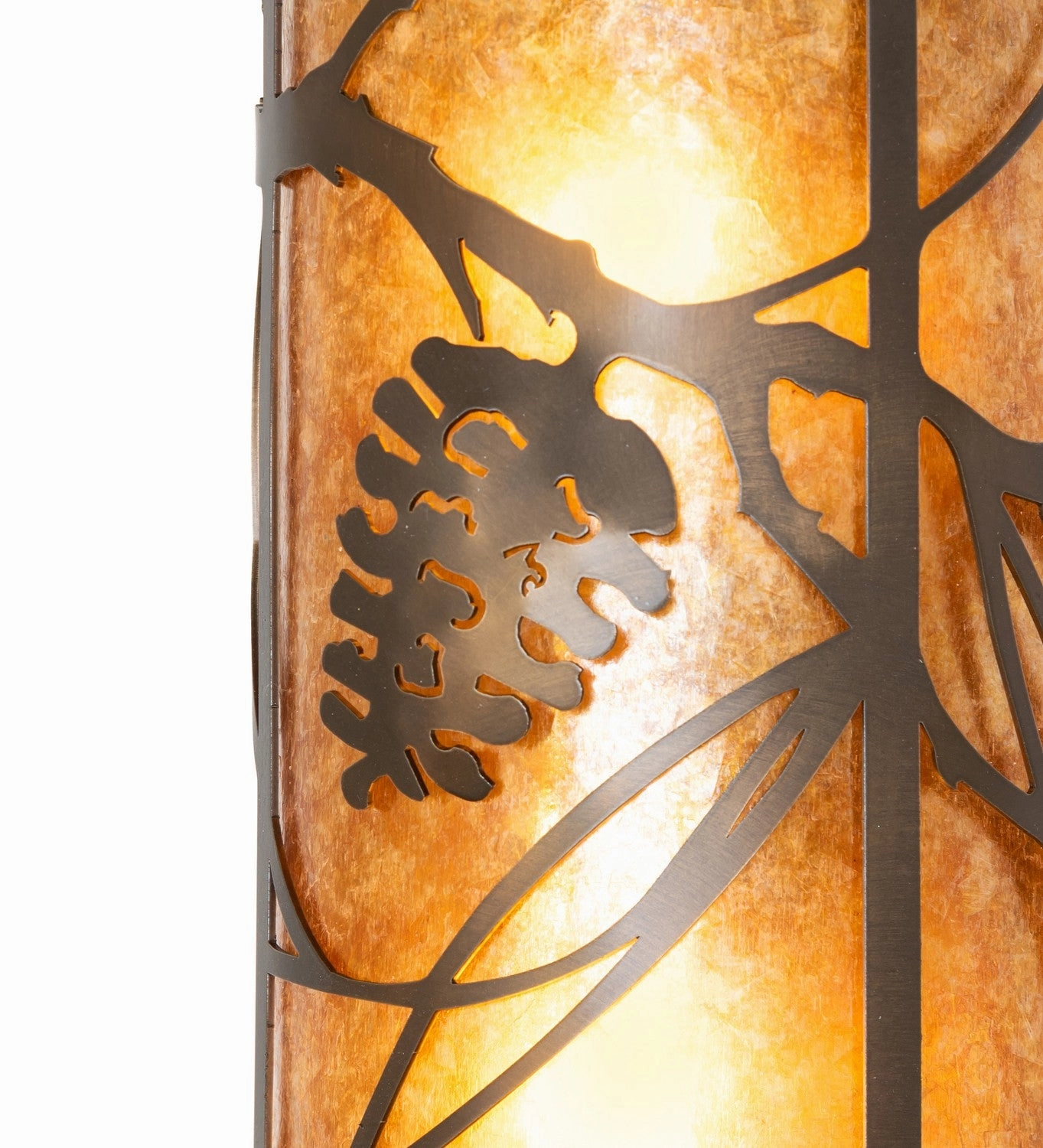 Whispering Pines Two Light Wall Sconce Antique Copper