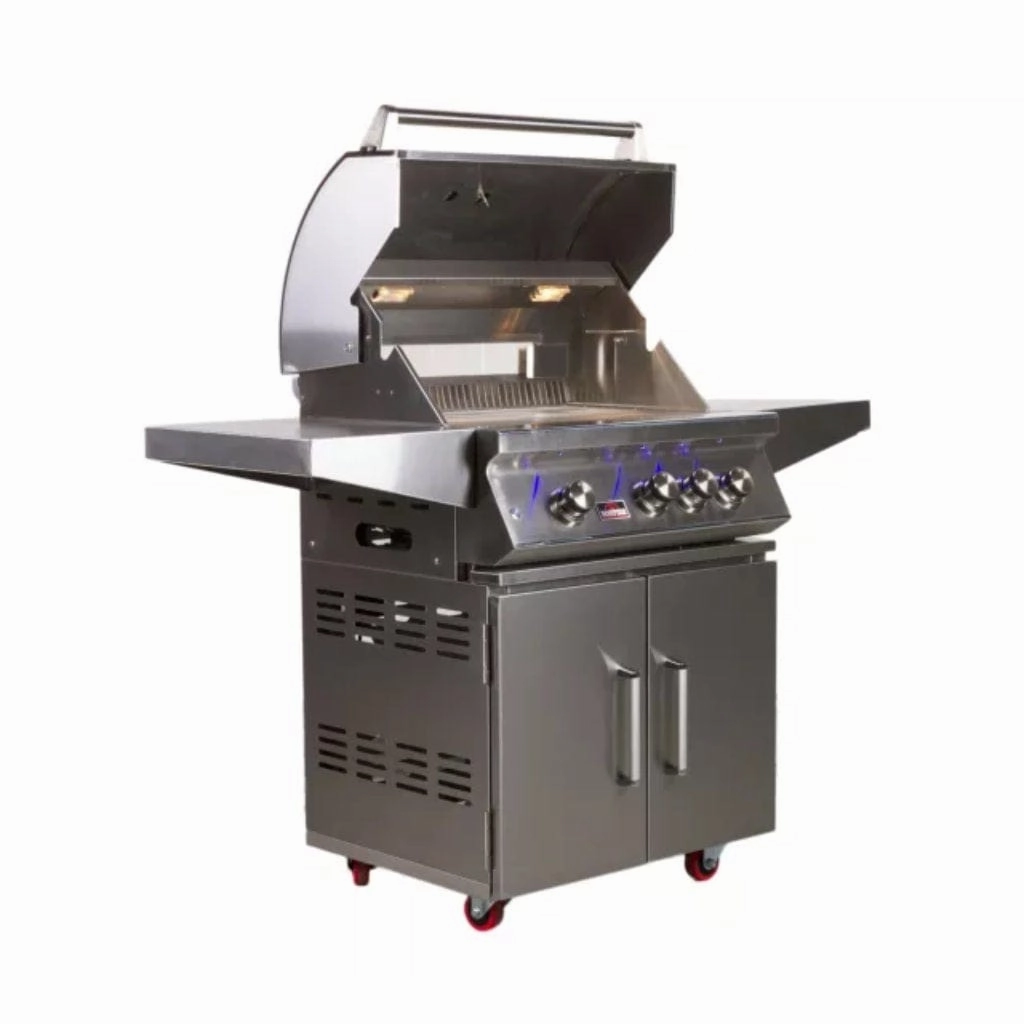 Whistler by Bonfire Outdoor 28-inch 3-Burner Freestanding Natural Gas Grill with Infrared Rear Burner CBF3DD-NG
