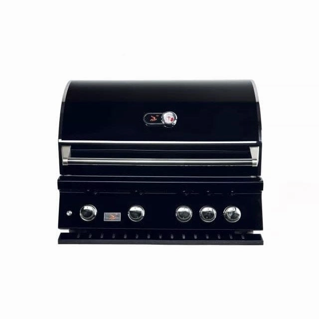 Whistler by Bonfire Outdoor 34 inch Black Series 4-Burner Built-In Propane Grill with Infrared Rear Burner CBB4-B-LP
