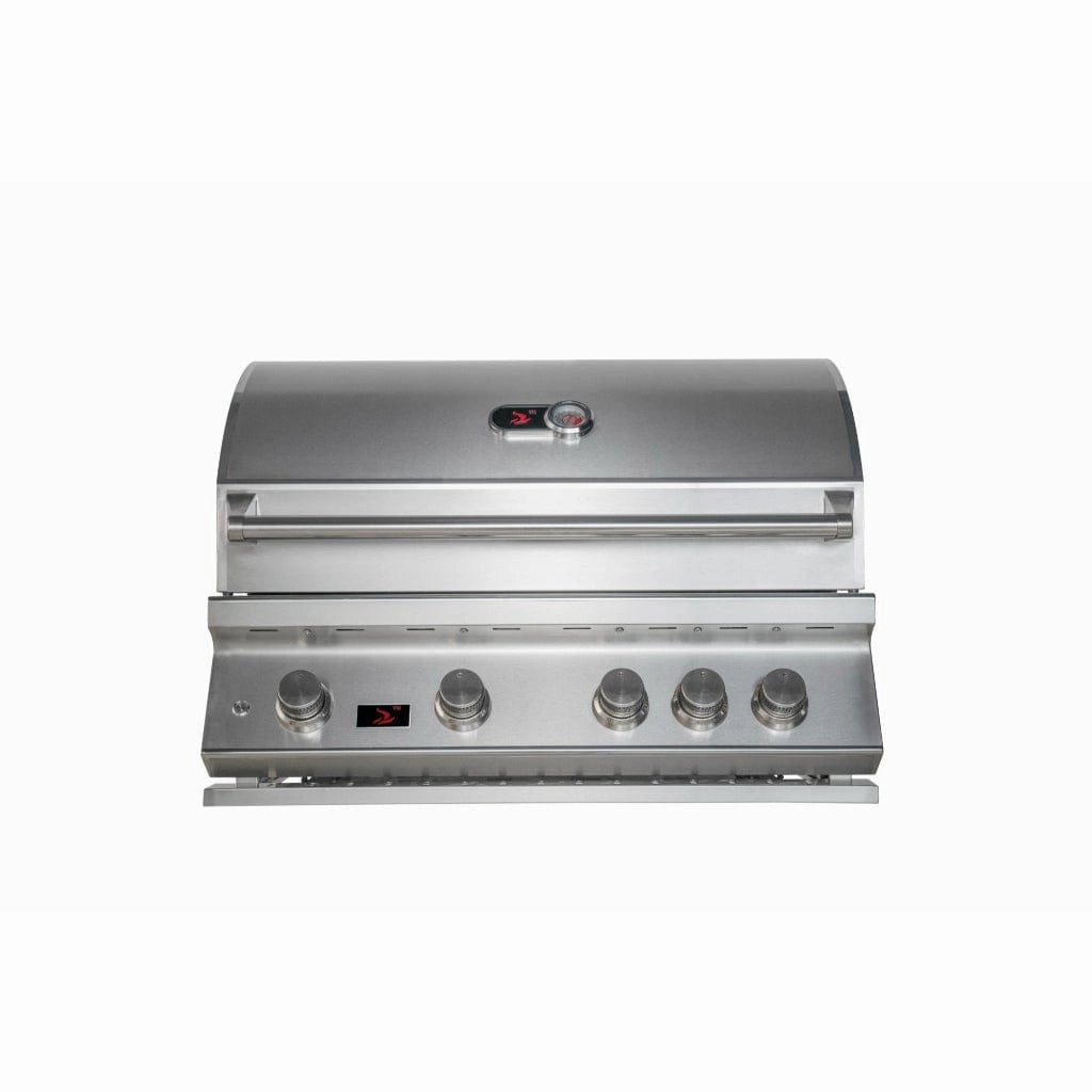 Whistler by Bonfire Outdoor 34 inch Built-In 4-Burner Natural Gas Grill with Infrared Rear Burner CBB4-NG