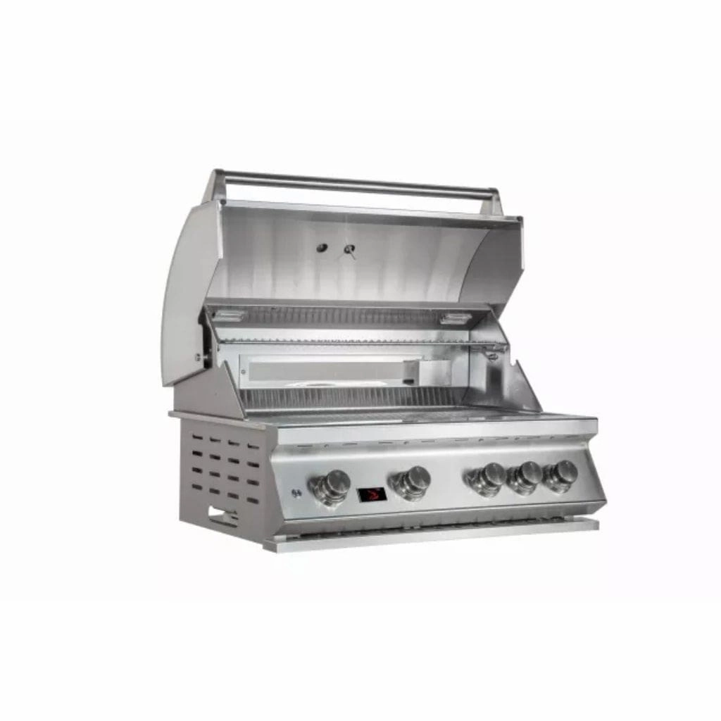 Whistler by Bonfire Outdoor 34 inch Built-In 4-Burner Natural Gas Grill with Infrared Rear Burner CBB4-NG