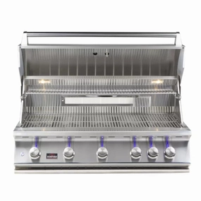 Whistler by Bonfire Outdoor Prime 500 42 inch 5-Burner Built-In Propane Grill with Infrared Rear Burner CBB500-LP large capacity charcoal BBQ grills