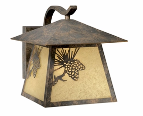 Whitebark One Light Outdoor Wall Mount Olde World PatinaOutdoor wall sconces with motion sensor