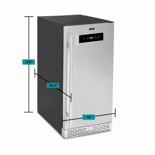 Whynter BEF-286SB 2.9 cu. ft. Beer Keg Froster Beverage Refrigerator