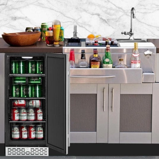 Whynter BEF-286SB 2.9 cu. ft. Beer Keg Froster Beverage Refrigerator