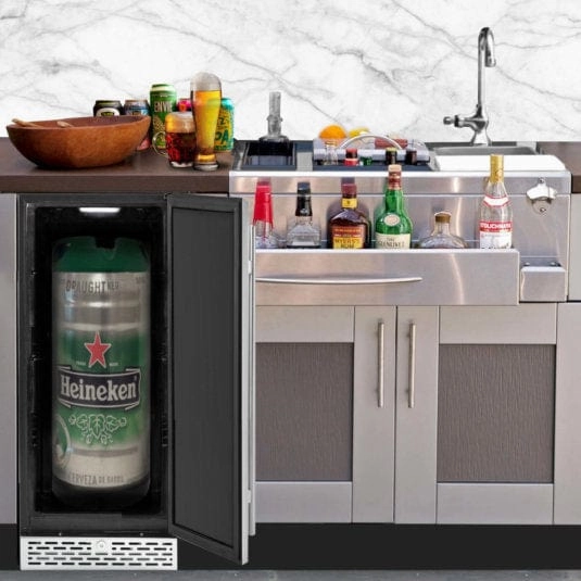 Whynter BEF-286SB 2.9 cu. ft. Beer Keg Froster Beverage Refrigerator