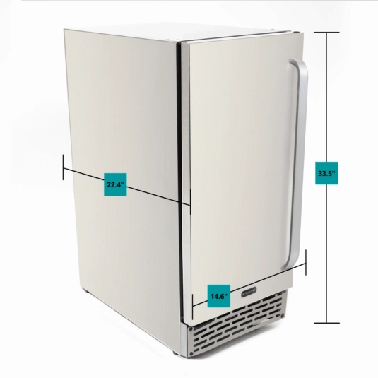 Whynter BOR-326FS 3.2 cu. ft. Indoor/Outdoor Beverage Refrigerator