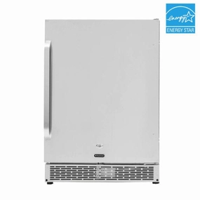 Whynter BOR-53024-SSW Built-in Outdoor 5.3 cu.ft. Beverage Refrigerator Cooler outdoor beverage cooler with wheels