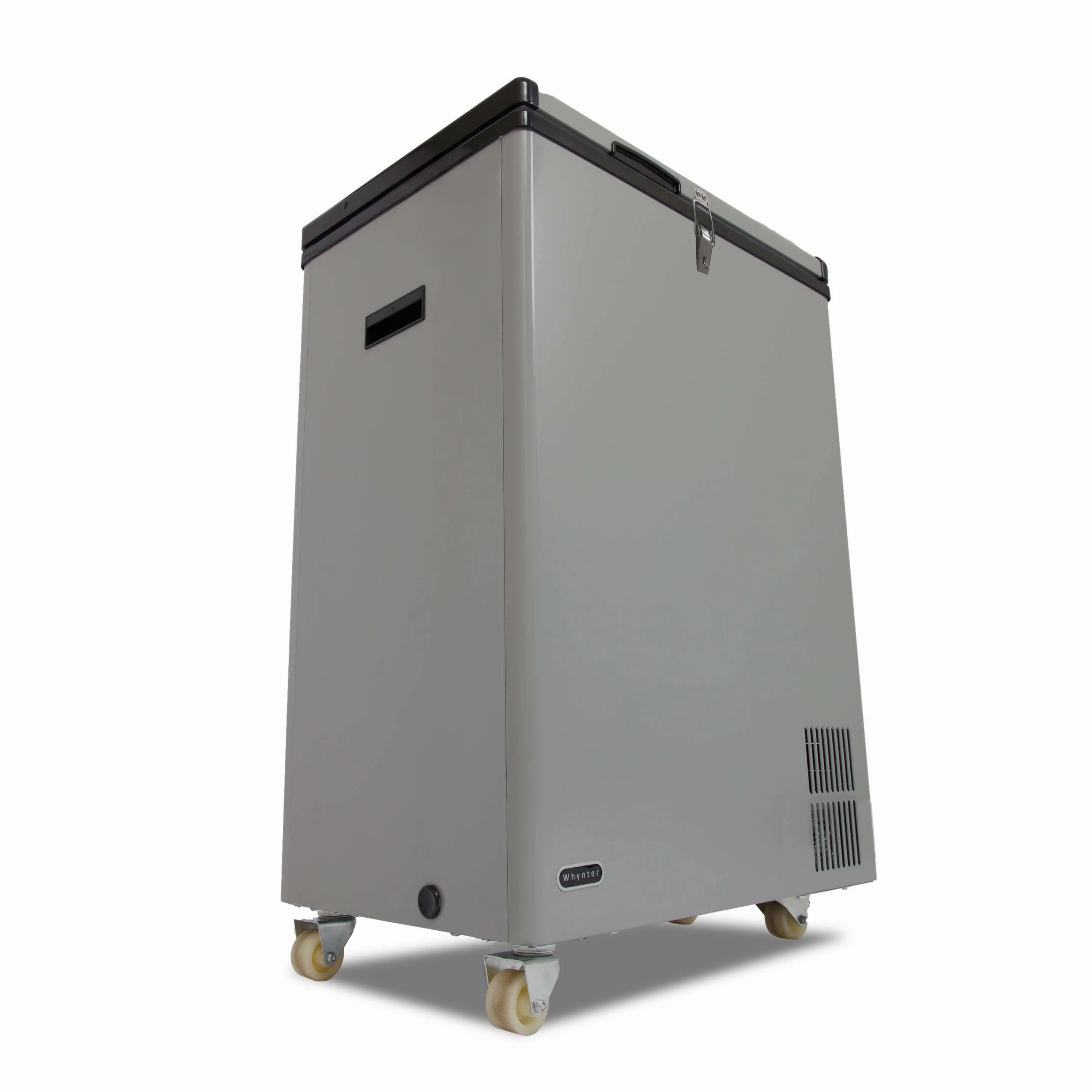 Whynter FM-951GW 95 Quart Portable Wheeled Refrigerator/Freezer with Door Alert and 12v Option