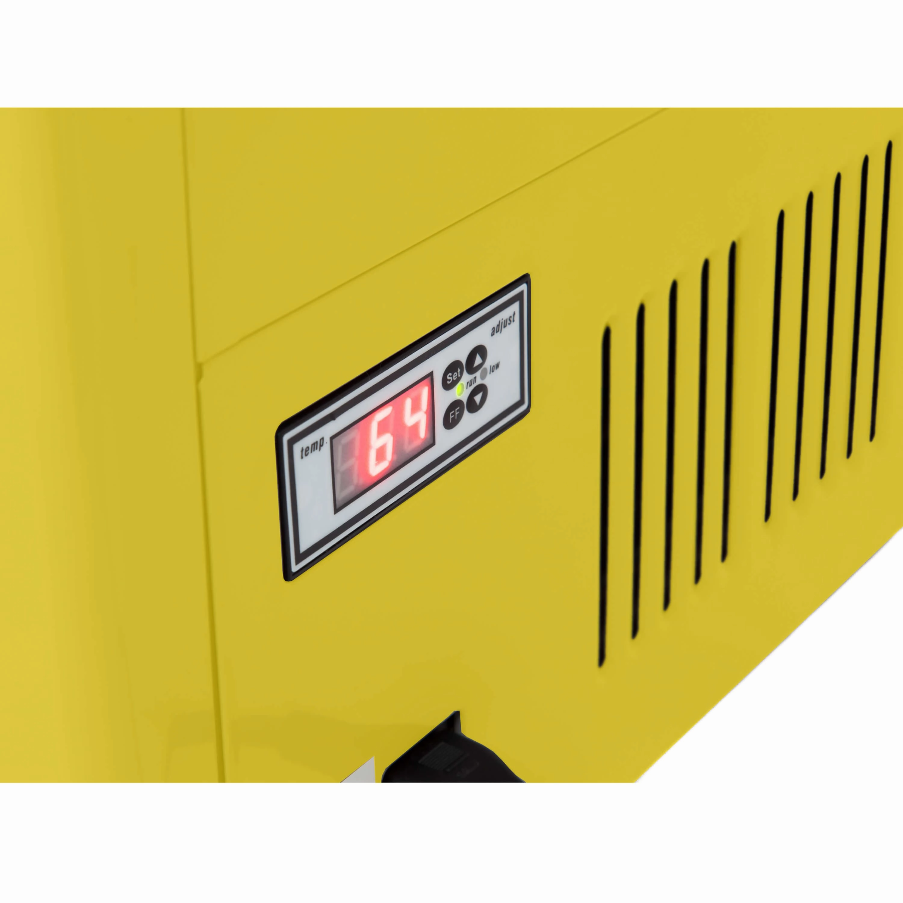 Whynter FM-951YW 95 Quart Portable Wheeled Refrigerator/Freezer with Door Alert and 12v Option Limited Edition Yellow