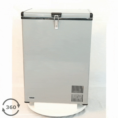 Whynter FM-951YW 95 Quart Portable Wheeled Refrigerator/Freezer with Door Alert and 12v Option Limited Edition Yellow