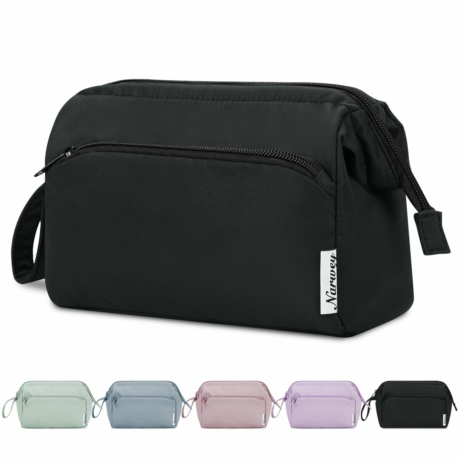 Trendy Picks Today Hot Price Drop Wide-Open Toiletry Make Up Bag
