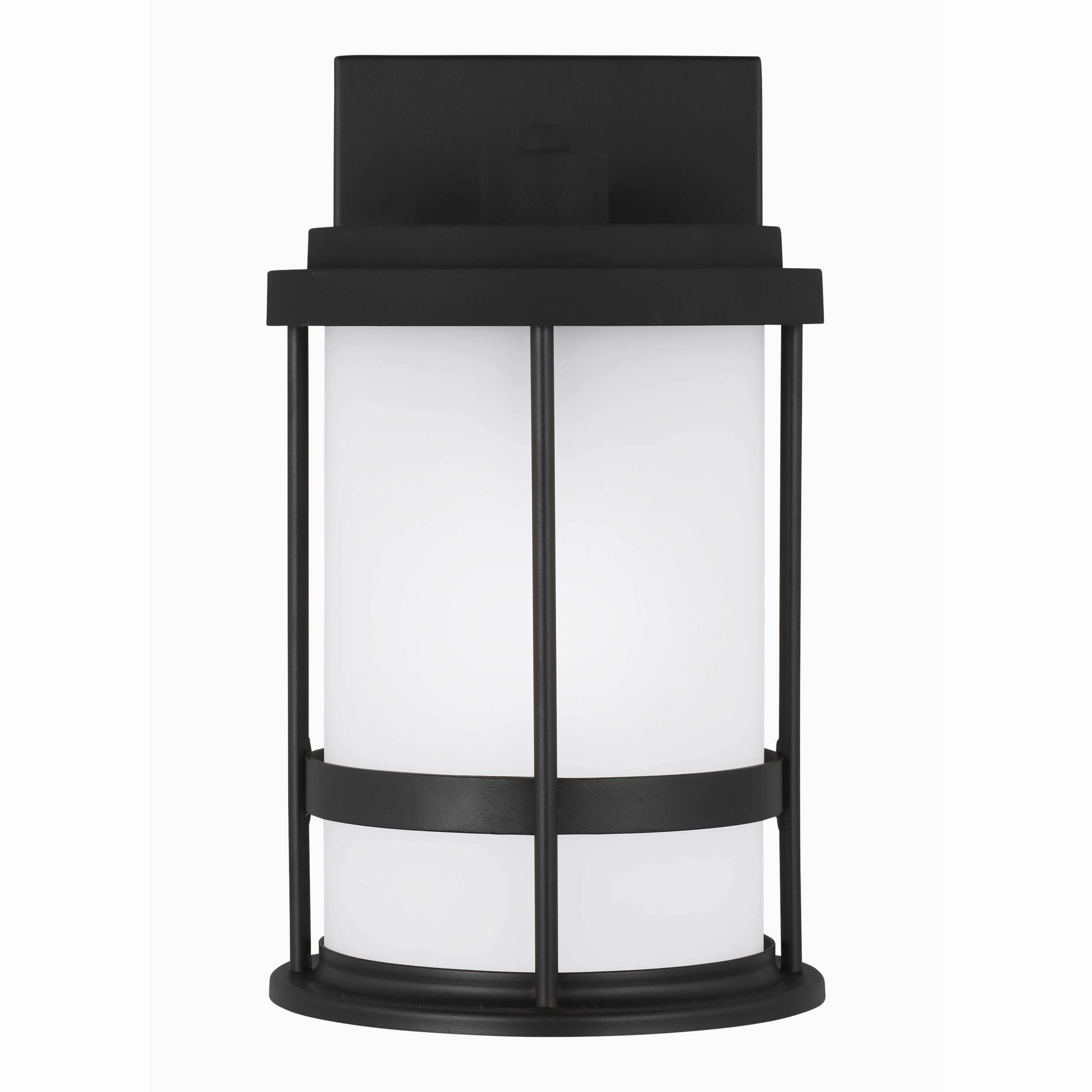 Wilburn Small 1-Light Outdoor Wall Light (with Bulb)Weatherproof outdoor lighting