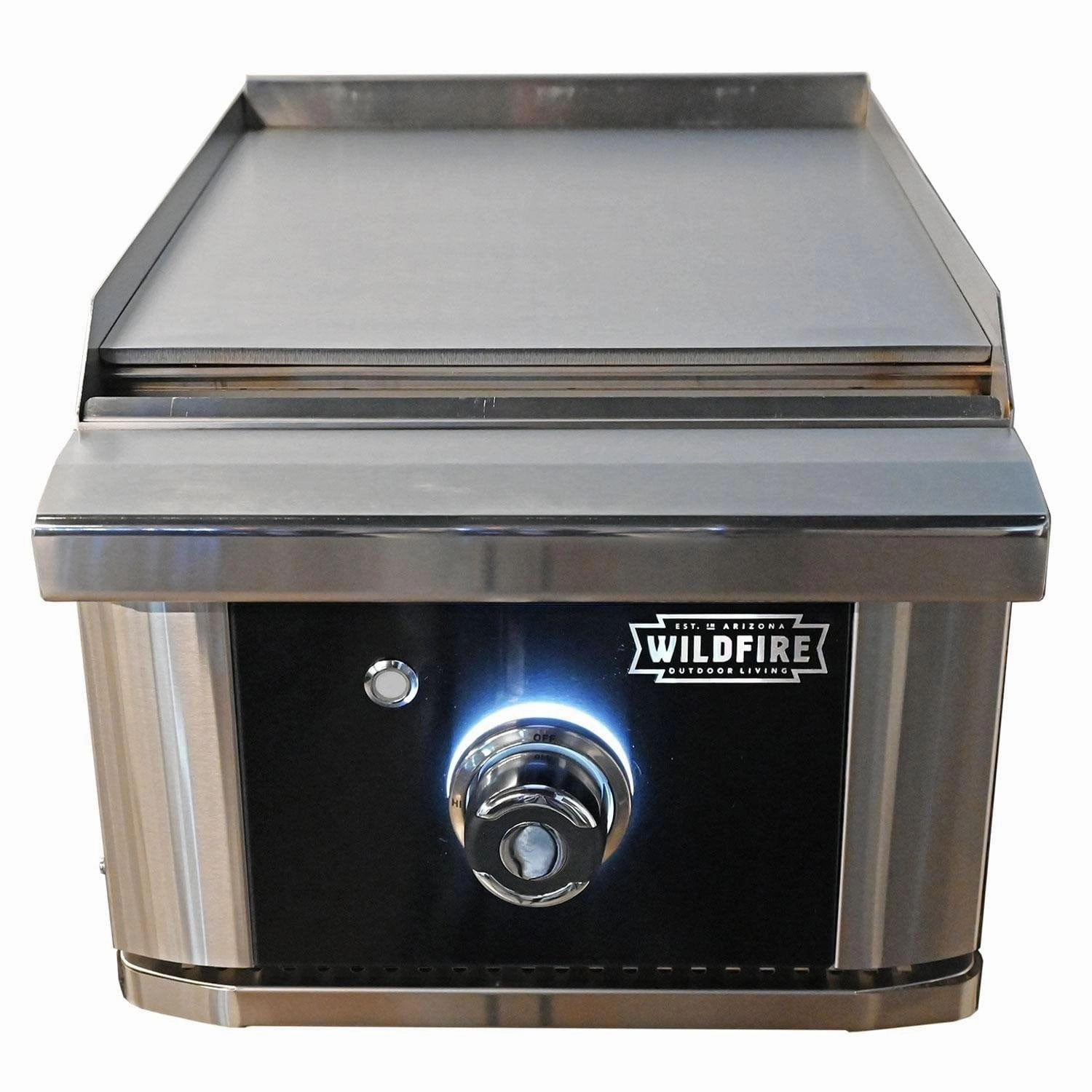 Wildfire Ranch Pro 15" Side Griddle Black Stainless Steel WF-SDGRD-RH