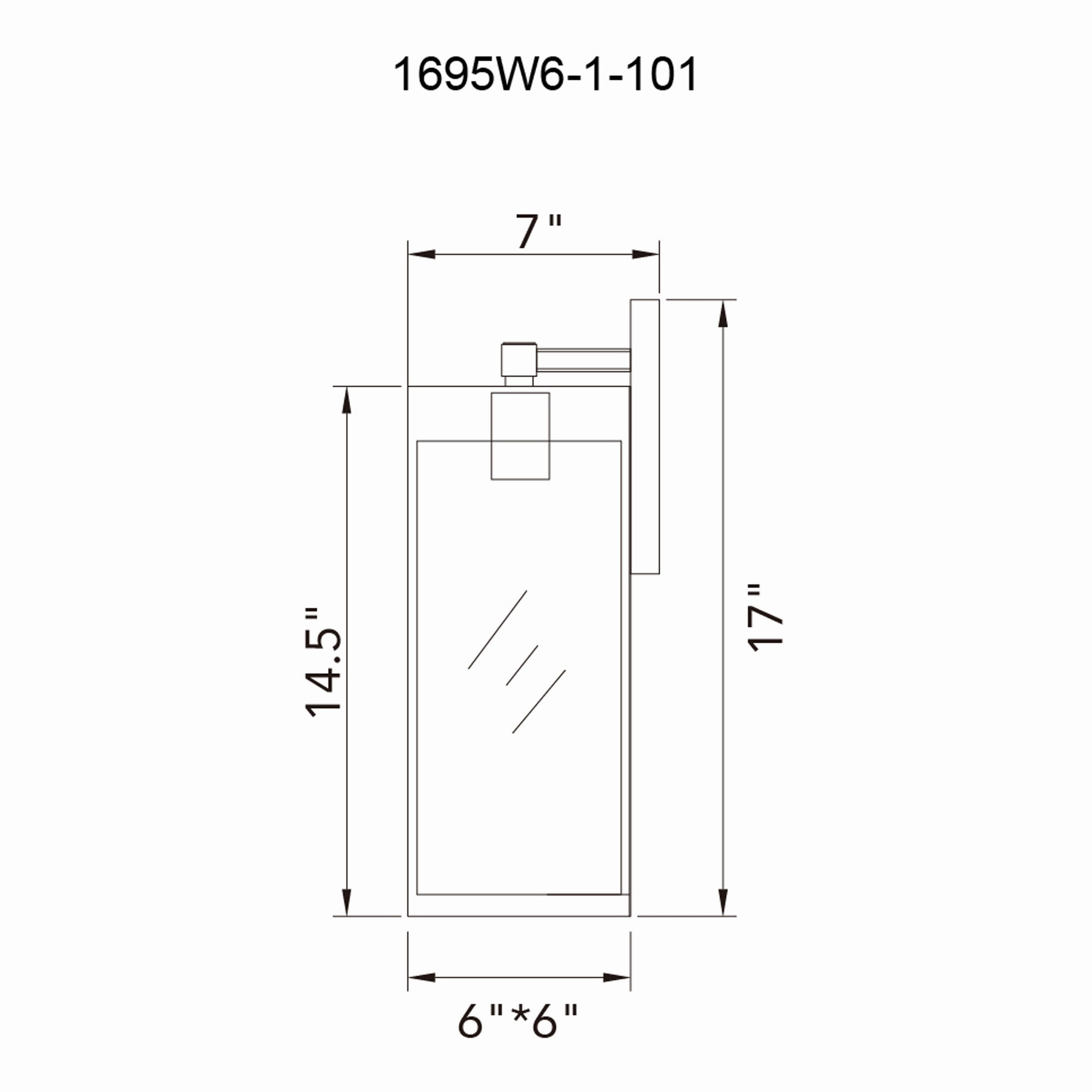 Windsor 1-Light Outdoor Wall Light