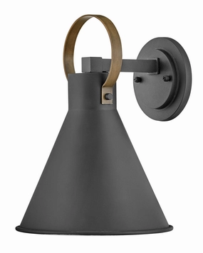 Winnie LED Wall Mount Museum BlackOutdoor wall sconces with motion sensor