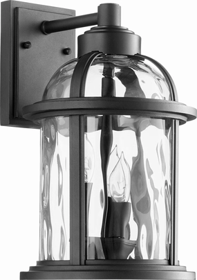 Winston Three Light Outdoor Lantern Textured BlackOutdoor wall sconces with motion sensor