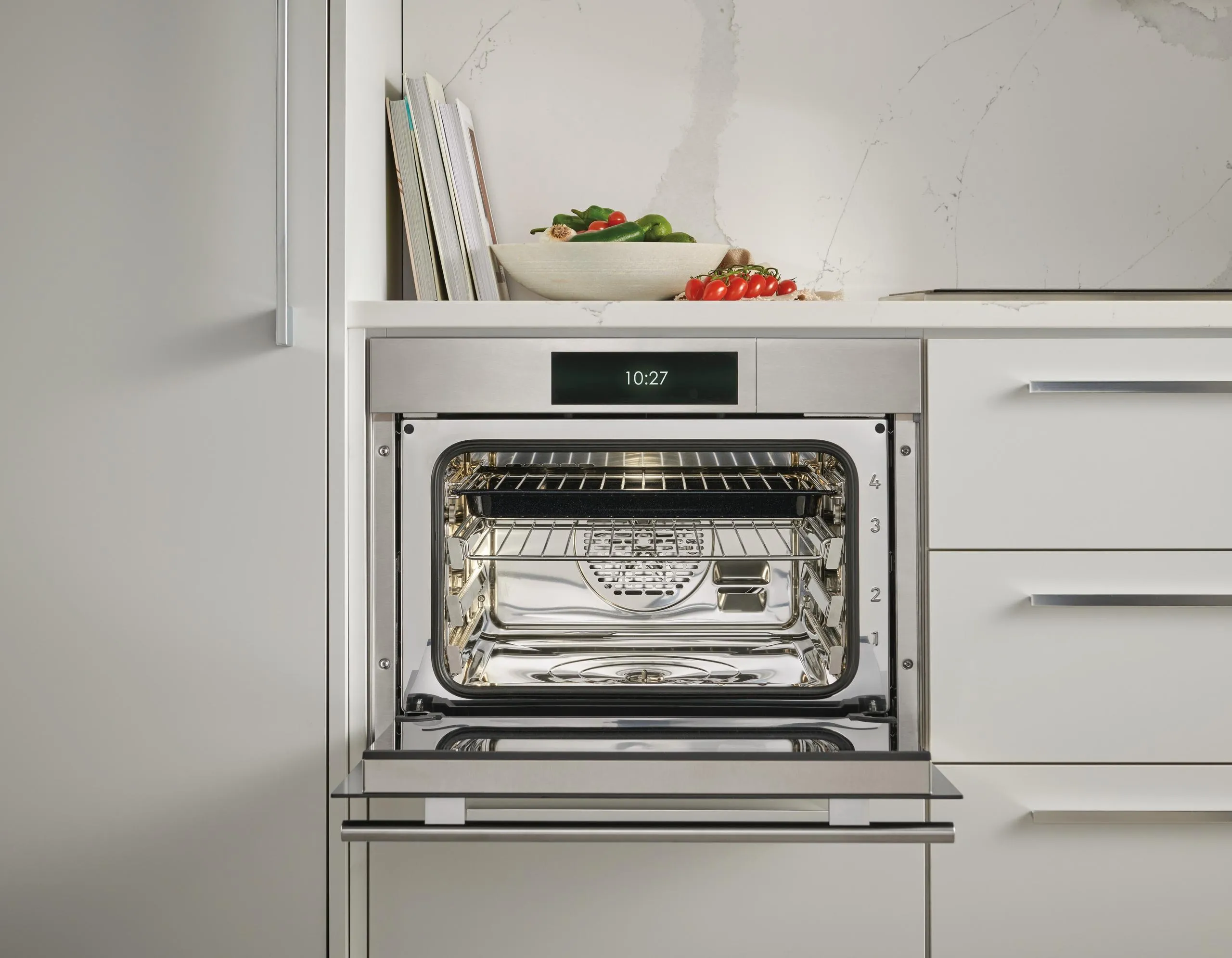 Wolf CSOP2450TEST 24" E Series Transitional Convection Steam Oven - Plumbed