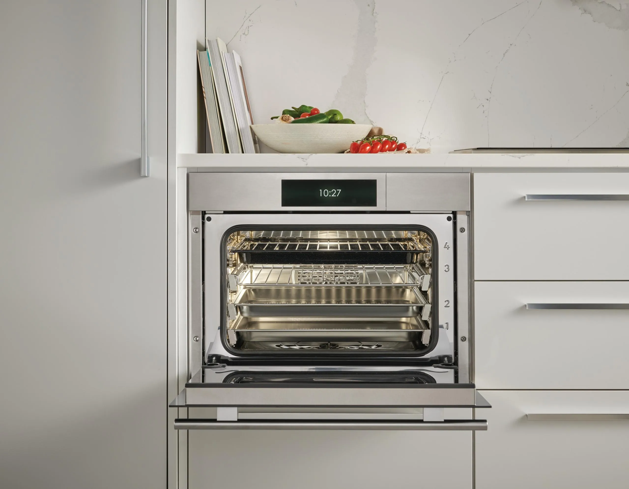 Wolf CSOP2450TEST 24" E Series Transitional Convection Steam Oven - Plumbed
