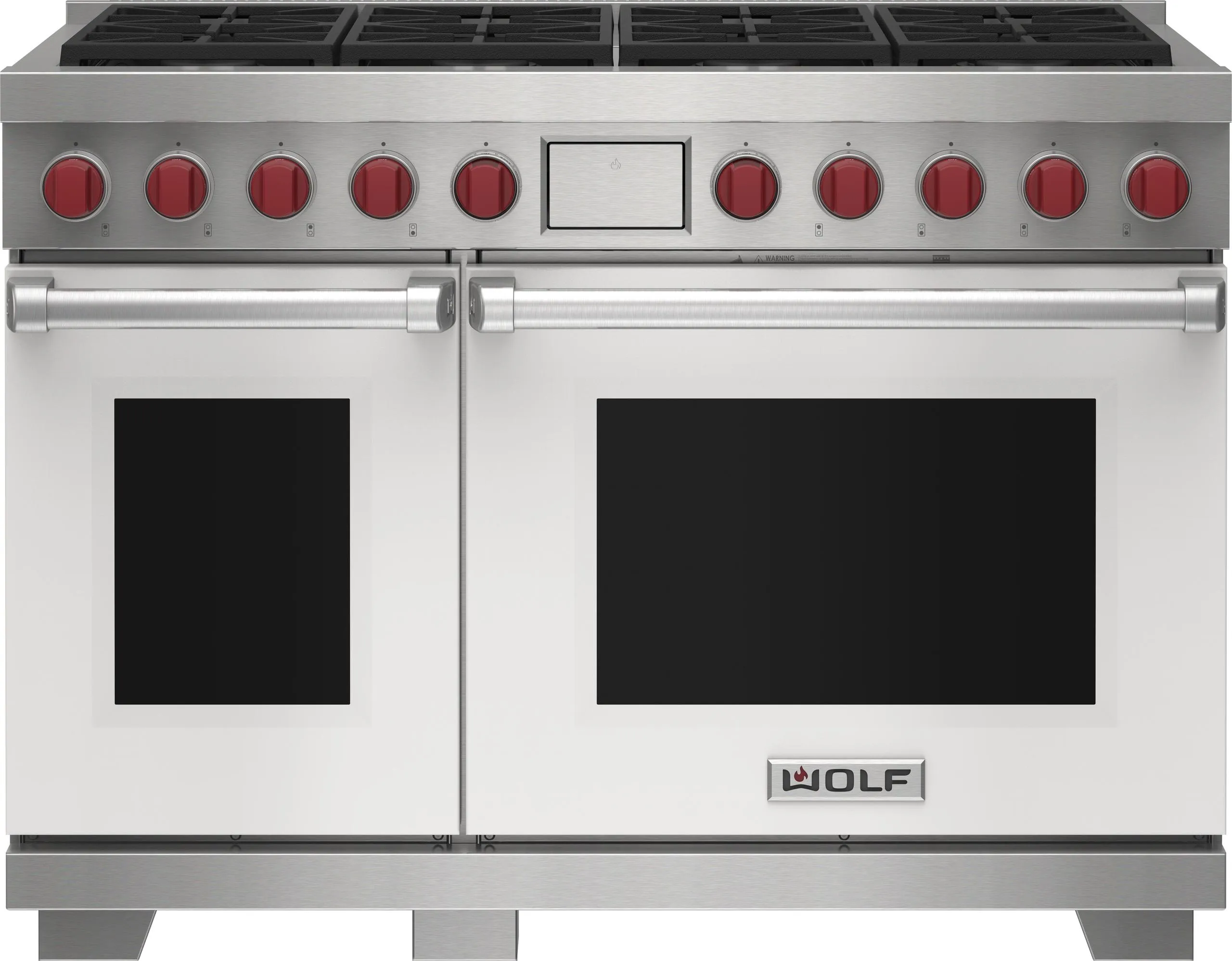 Wolf DF48850BKPLP 48" Dual Fuel Range - 8 Burners