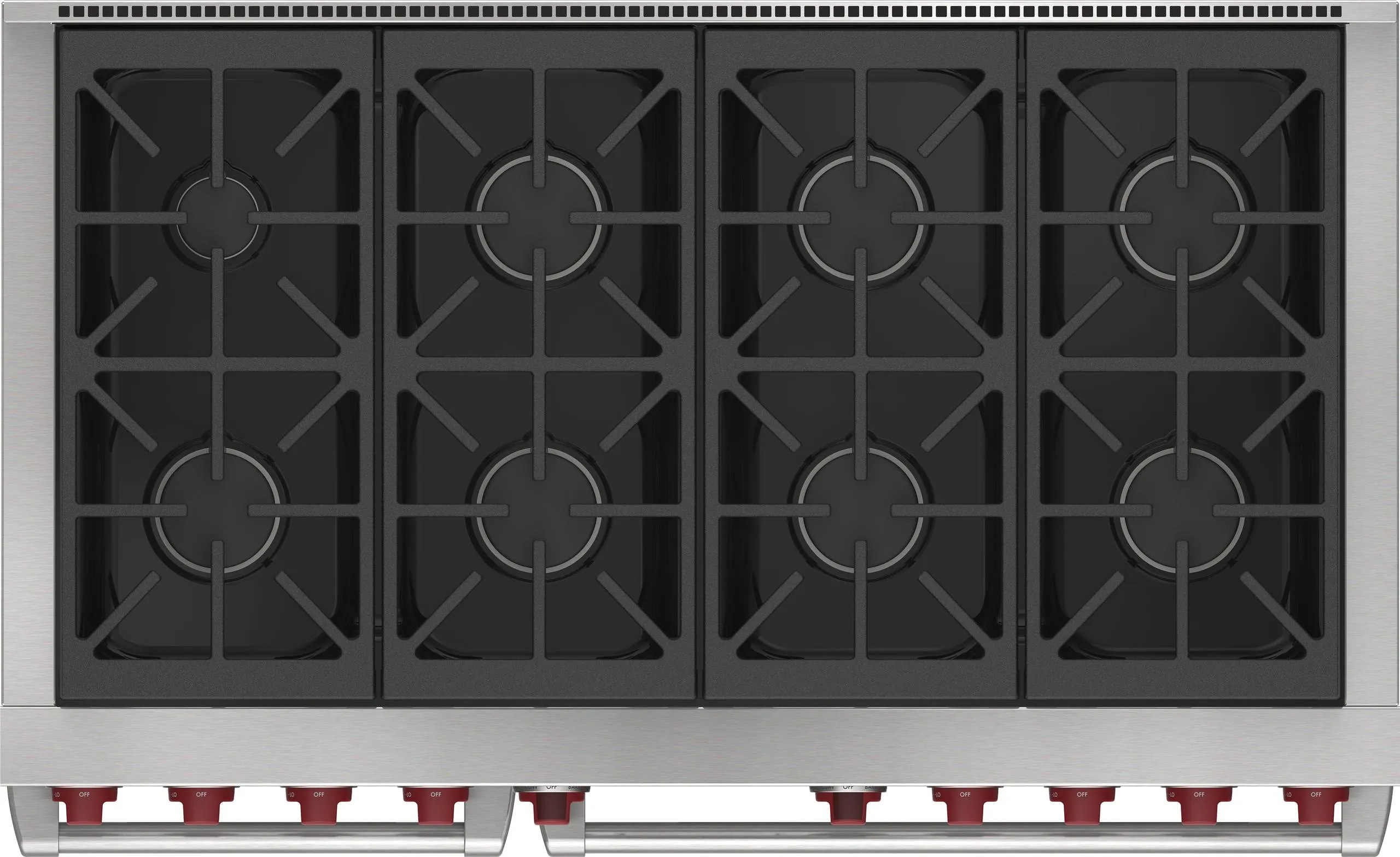 Wolf DF48850BKPLP 48" Dual Fuel Range - 8 Burners