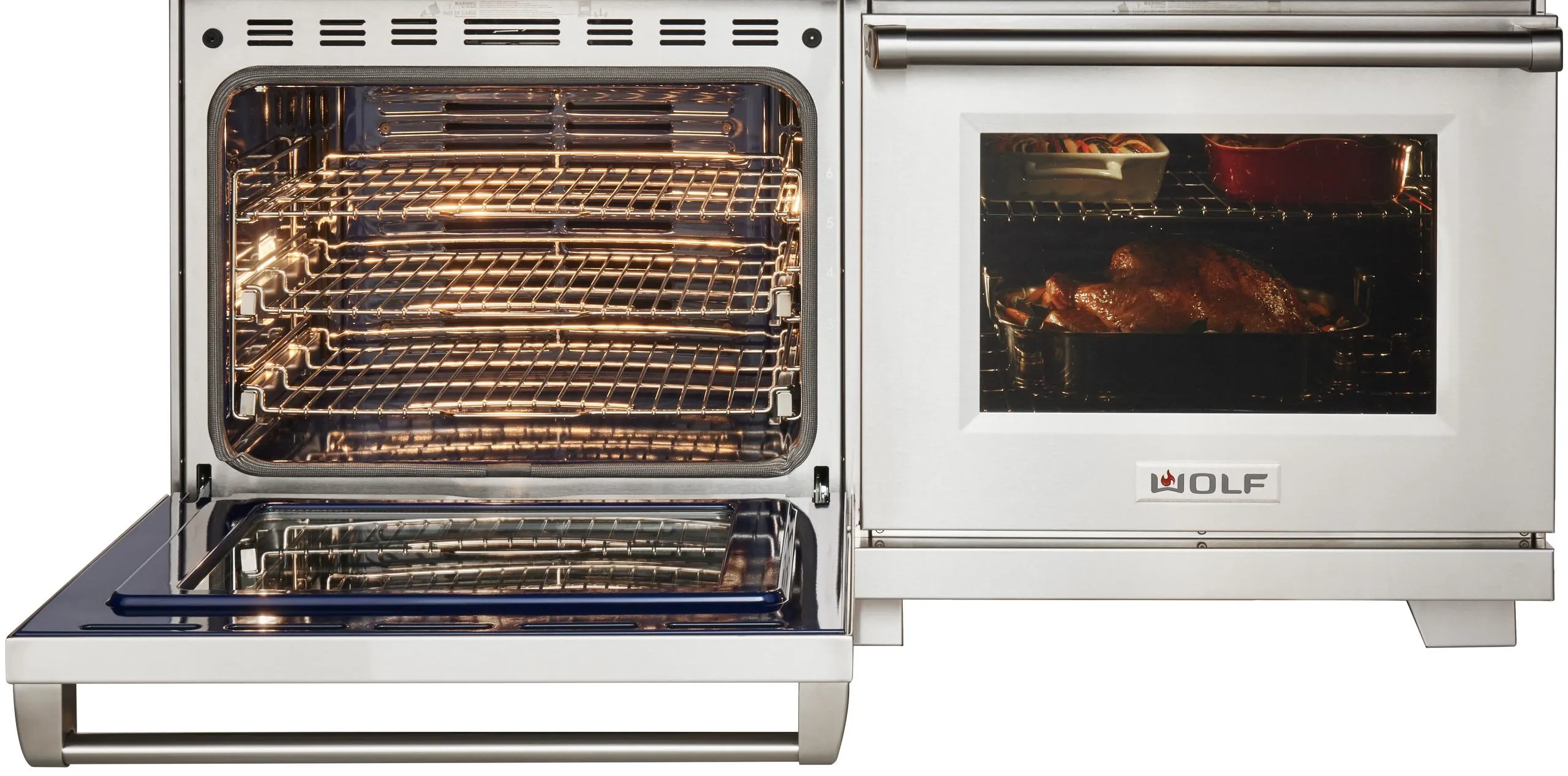 Wolf DF60650FBKPLP 60" Dual Fuel Range - 6 Burners And French Top