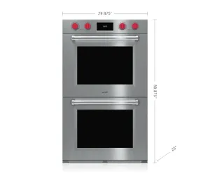 Wolf DO30PMSPH 30" M Series Professional Built-In Double Oven