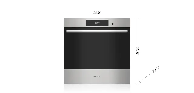 Wolf SO2450TEST 24" E Series Transitional Built-In Single Oven 24"