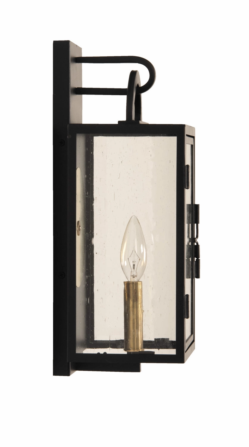 Wolford One Light Outdoor Wall Mount Textured Black