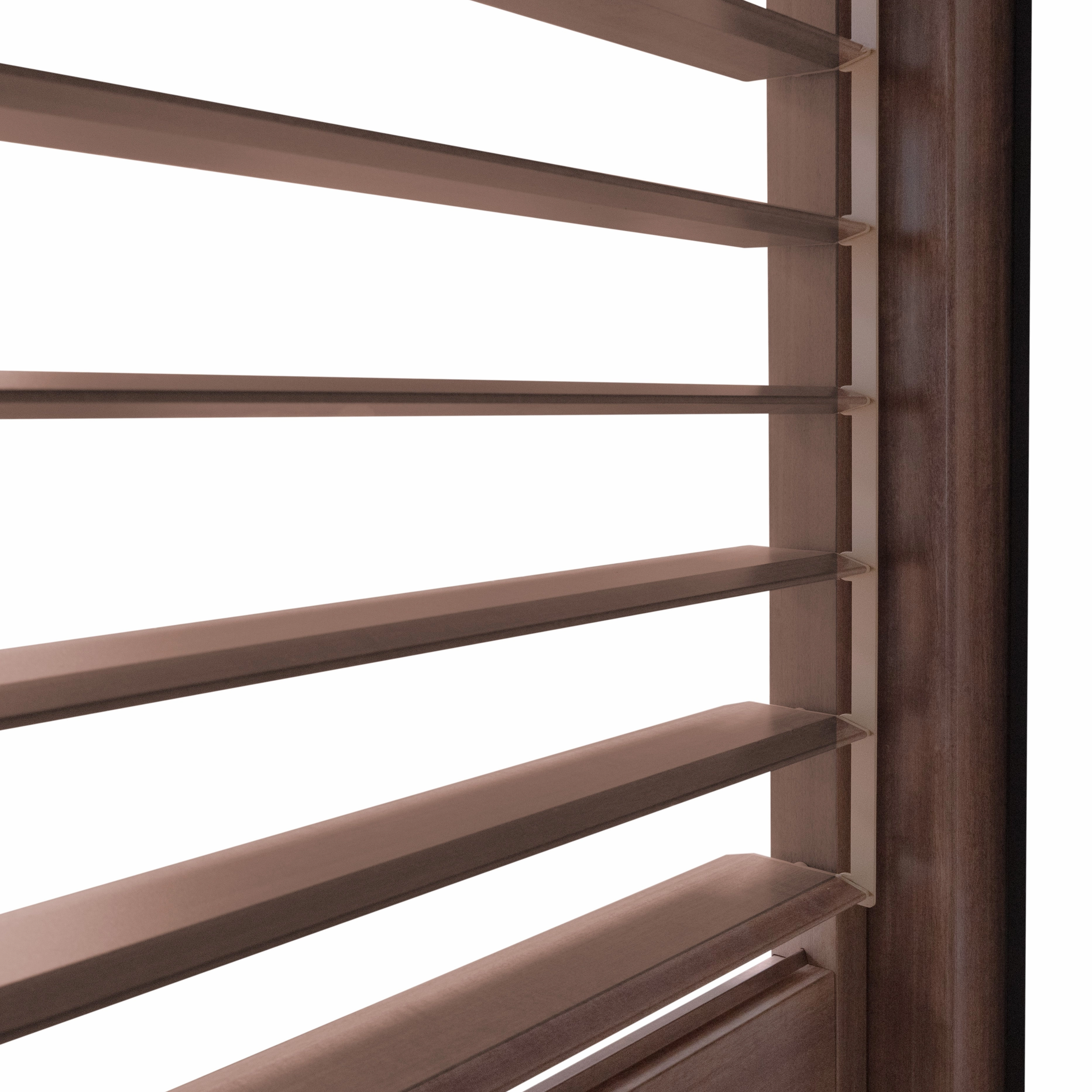 Wood Effect Aluminium Pergola 4m x 3m with 2 Louvre Panels
