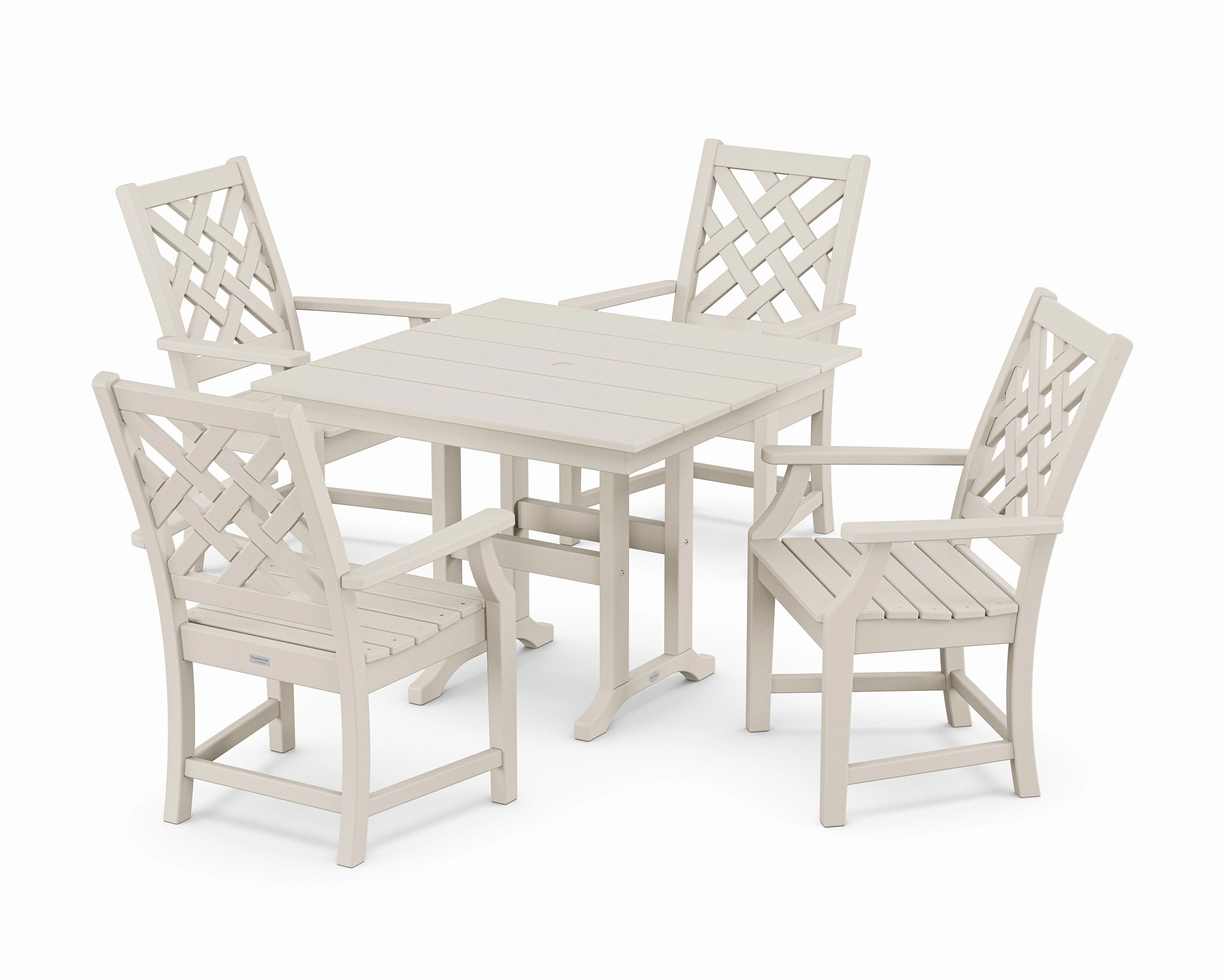 Wovendale 5-Piece Farmhouse Dining Set