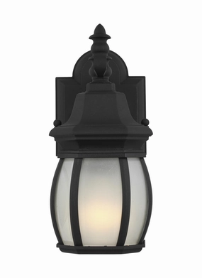 Wynfield One Light Outdoor Wall Lantern BlackOutdoor wall sconces with motion sensor