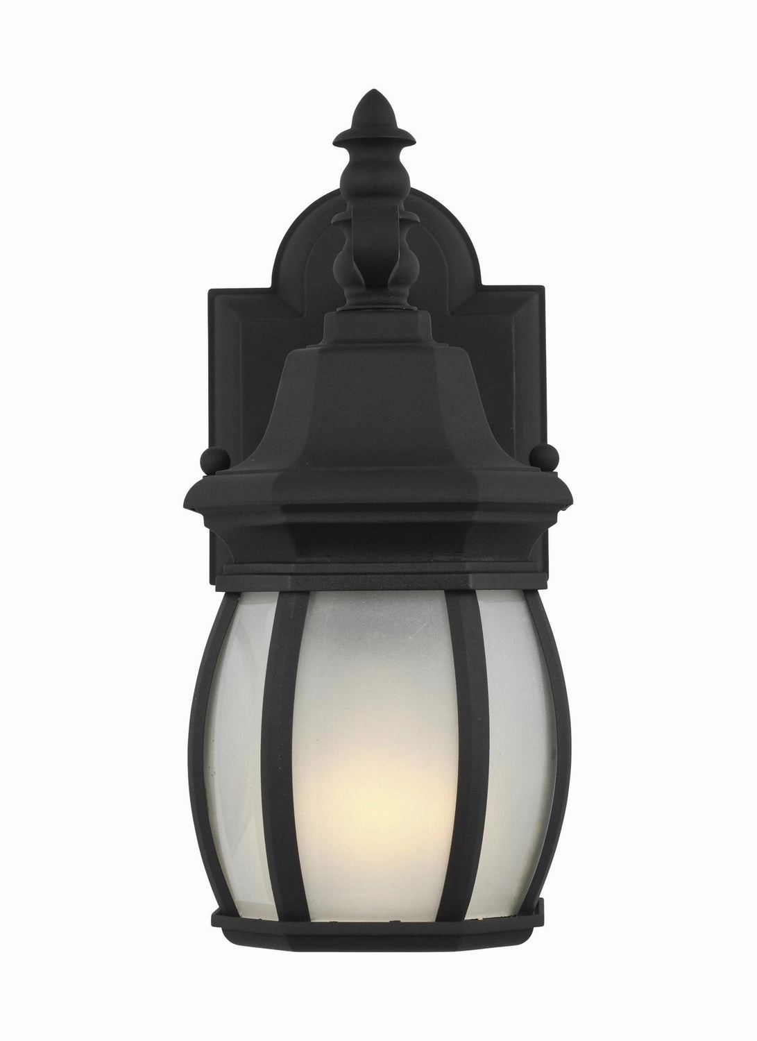 Wynfield One Light Outdoor Wall Lantern BlackOutdoor wall sconces with motion sensor