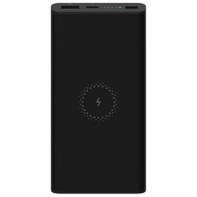 Mega Discount Event Xiaomi Mi Wireless 10000Mah Power Bank - Black