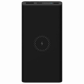 Mega Discount Event Xiaomi Mi Wireless 10000Mah Power Bank - Black