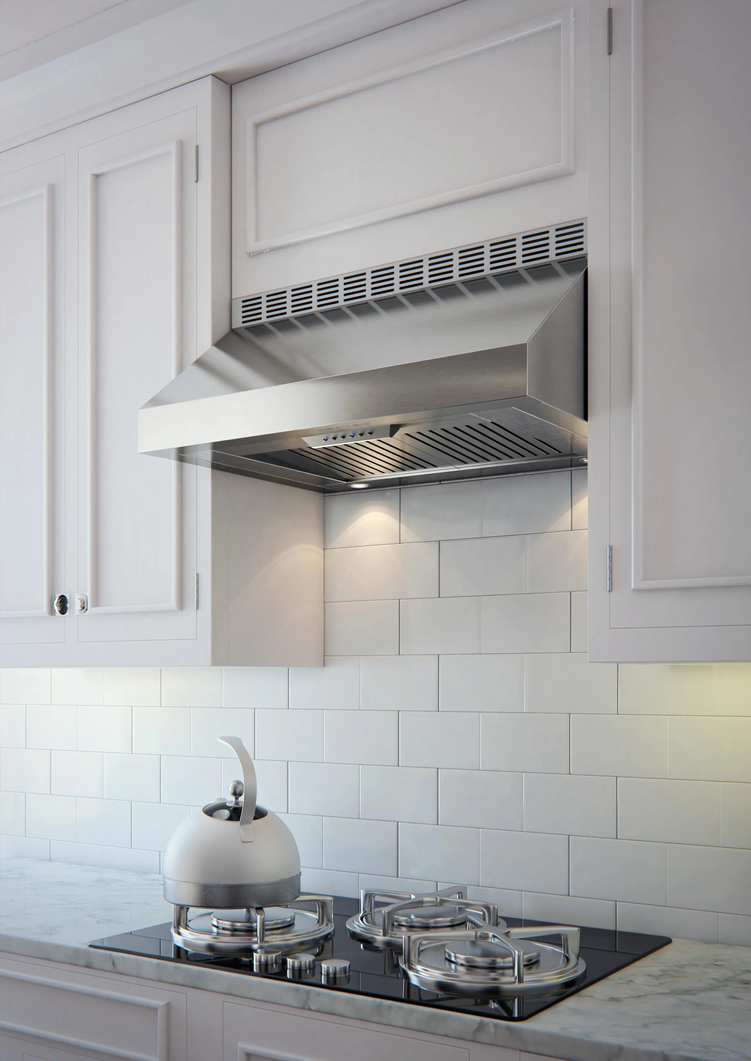 Xo Appliance XOT48SC New! 48In Ccc 600/395 Cfm Undercabinet Pro Hood Ss
