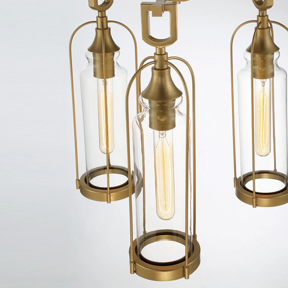Yasmin 18" 3 Light Outdoor Chandelier