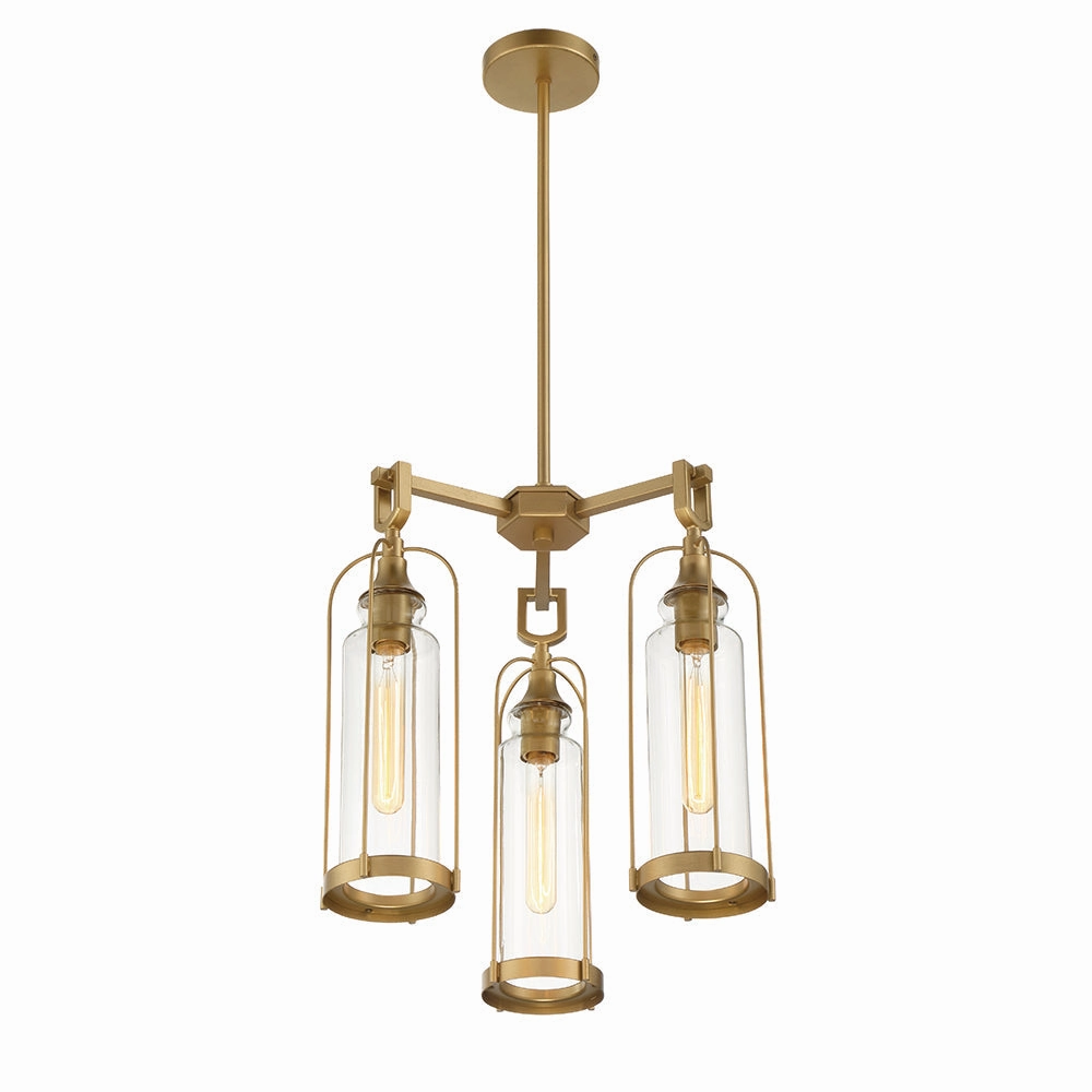 Yasmin 18" 3 Light Outdoor Chandelier