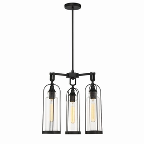 Yasmin 18" 3 Light Outdoor ChandelierWeatherproof outdoor lighting