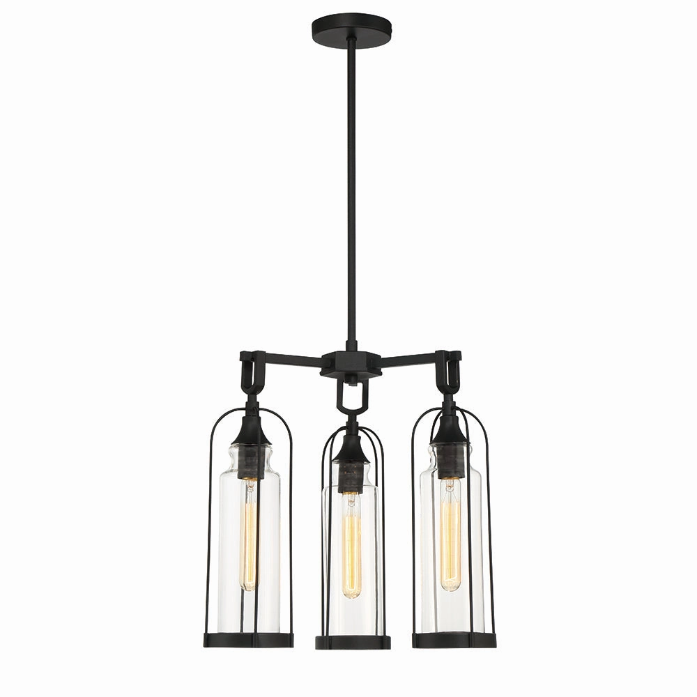 Yasmin 18" 3 Light Outdoor ChandelierWeatherproof outdoor lighting