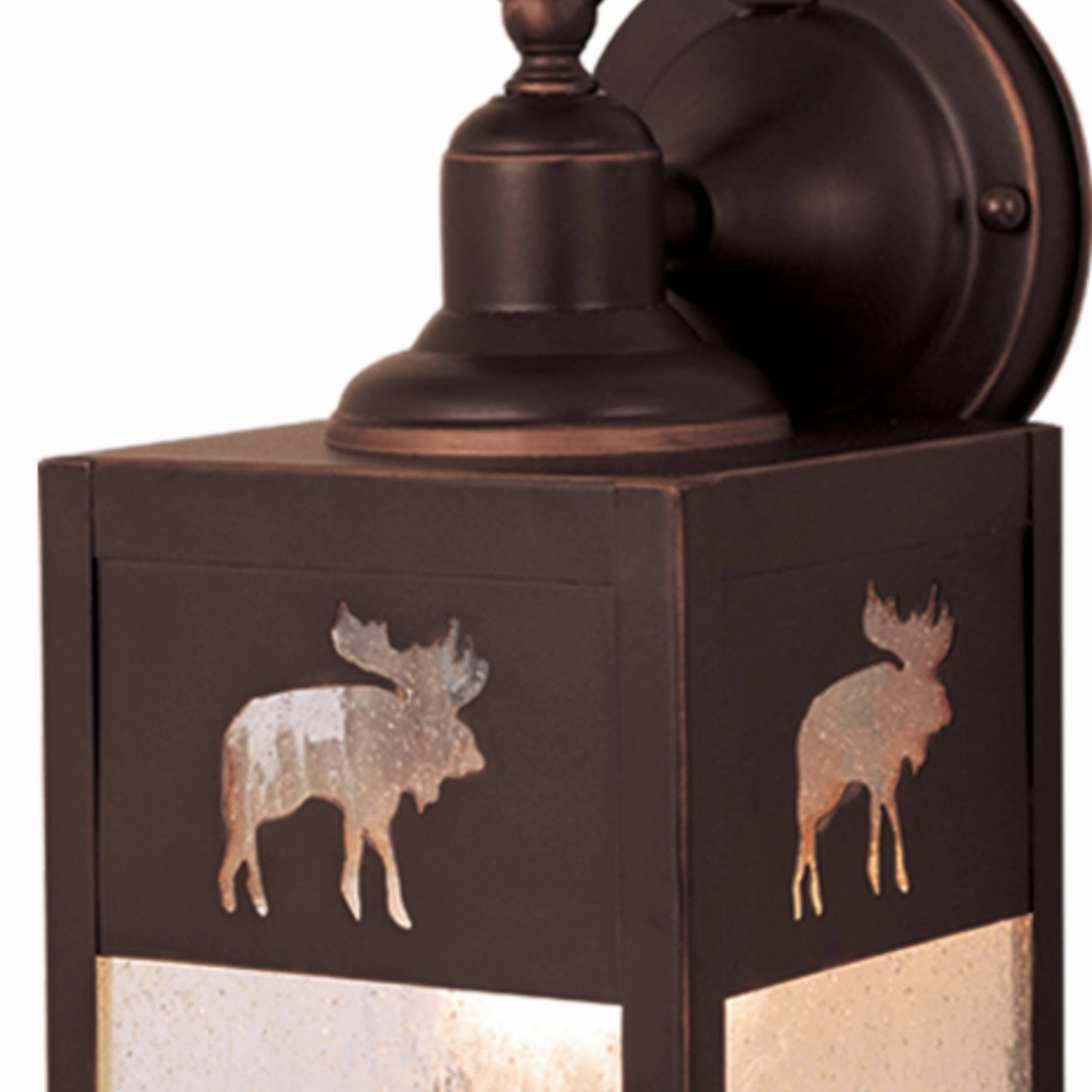 Yellowstone One Light Outdoor Wall Mount Burnished Bronze