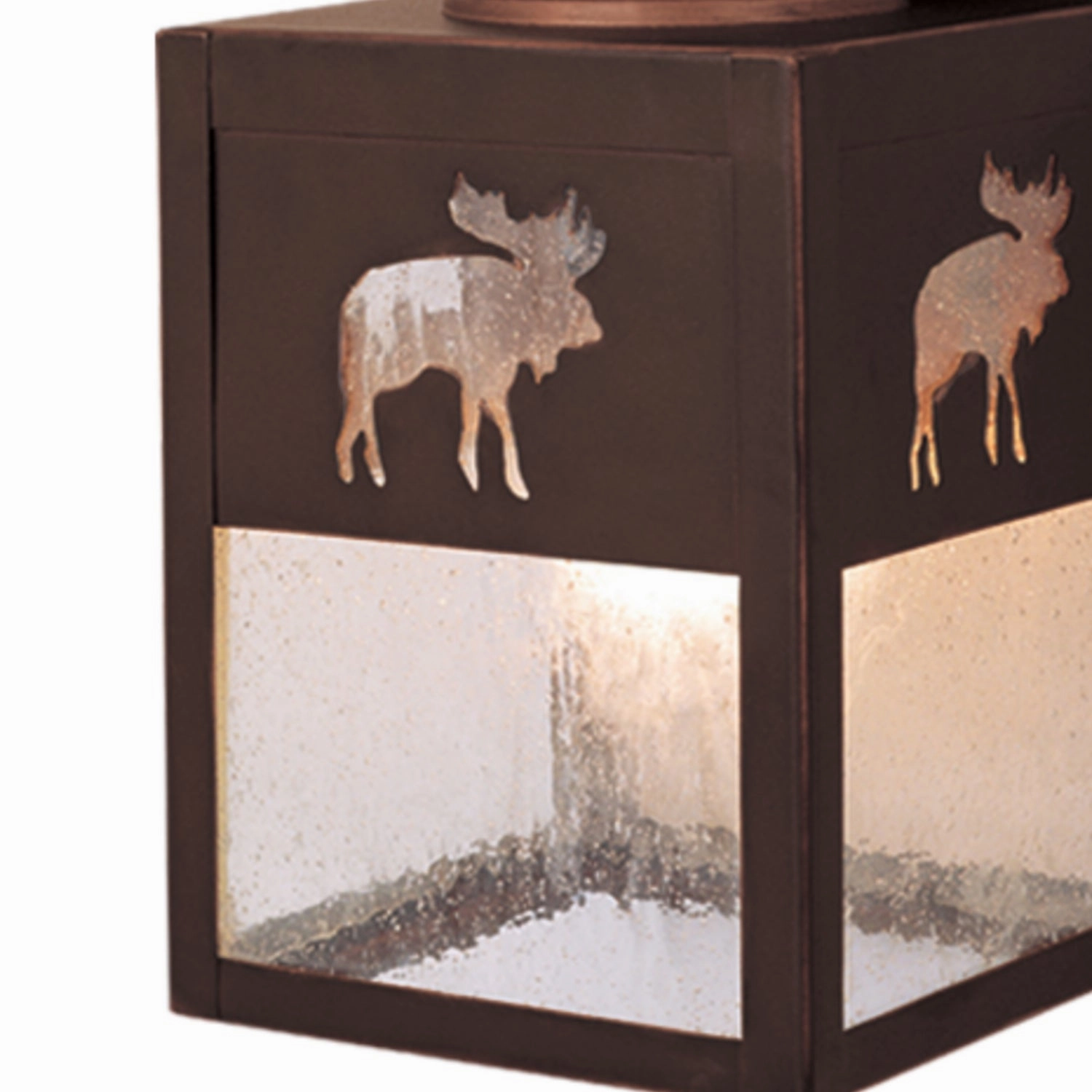 Yellowstone One Light Outdoor Wall Mount Burnished Bronze